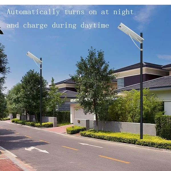 40W Adjustable Angle Solar Integrated Street Lights